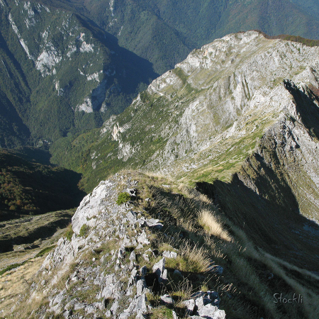 Vertiges de l'Estibette - Ferrières - Cadre photo 30 x 30 cm