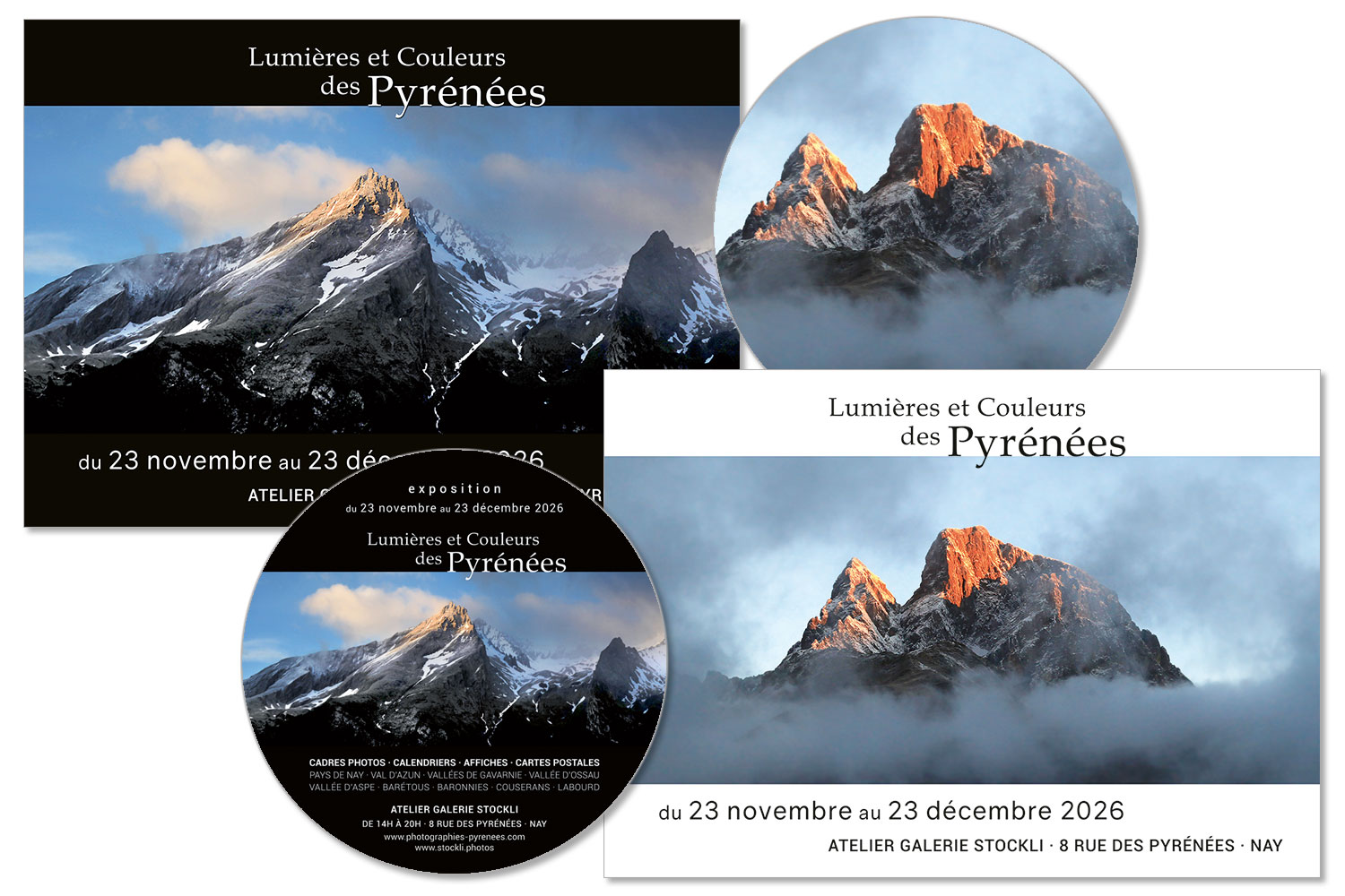 Lumières et Couleurs de Pyrénées 2026 - Photographies de Jean Jacques Stockli Photographies des Pyrénées de Jean Jacques Stockli